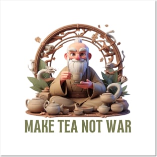 MAKE TEA NOT WAR - UNCLE IROH Posters and Art